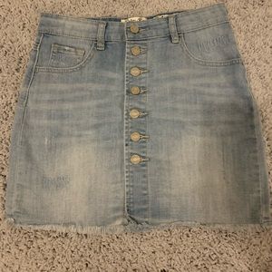 Indigo Rein Jean Skirt